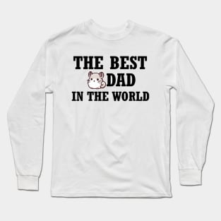 The best chinchilla dad in the World Long Sleeve T-Shirt